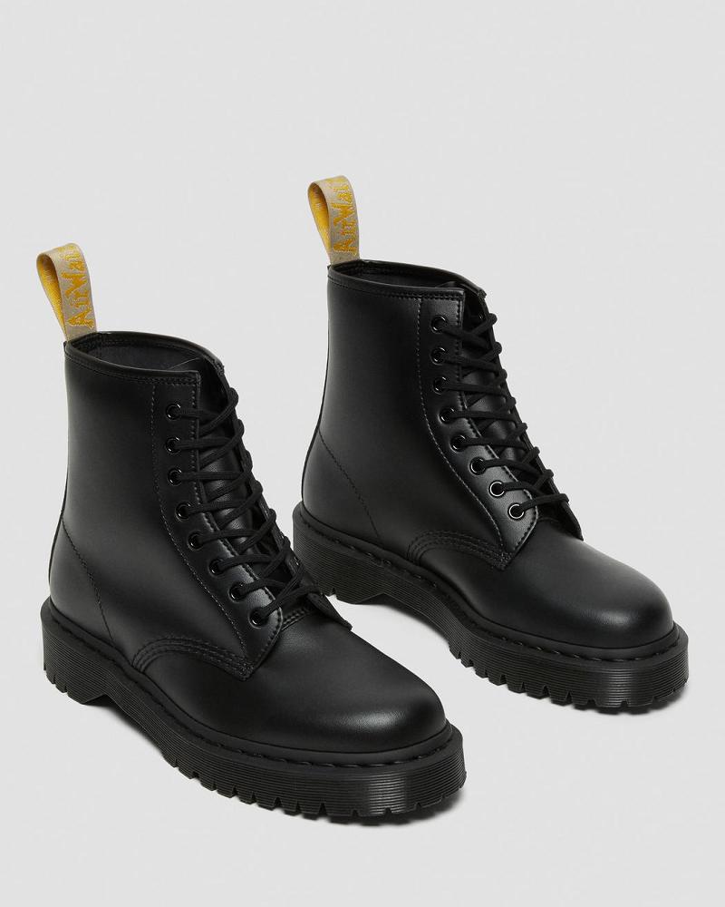 Black Women's Dr Martens Vegan 1460 Bex Mono Lace Up Boots | CA 220QMA